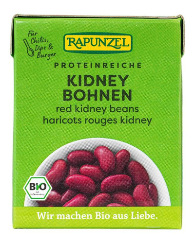 Produktfoto zu Rote Kidney Bohnen im Tetra Pak 380g