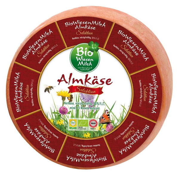 Produktfoto zu Wiesenmilch Almkäse Selektion