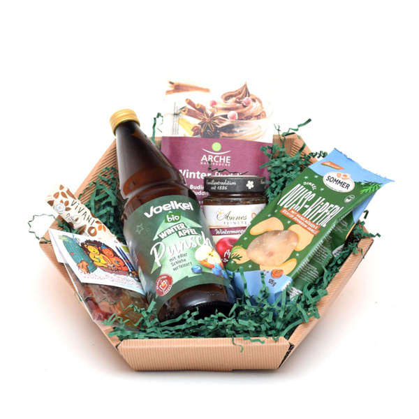 Produktfoto zu Präsentkorb klein zu Weihnachten