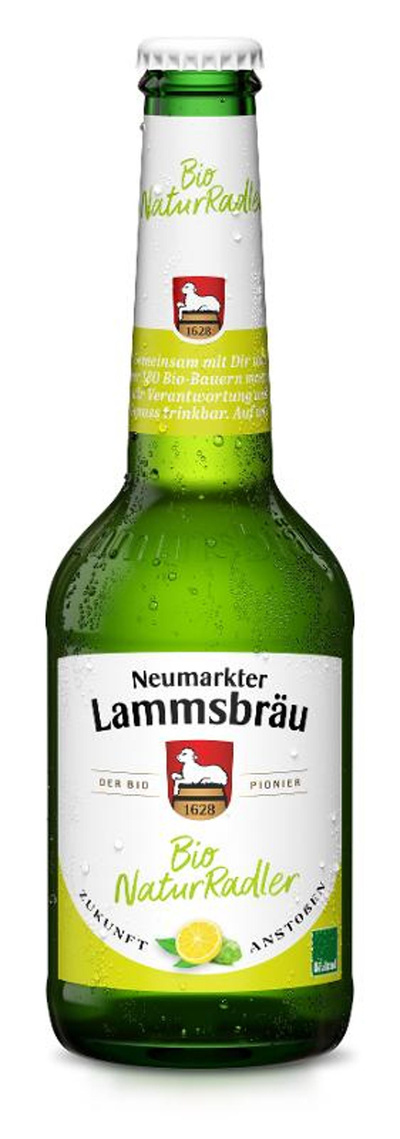Produktfoto zu Kiste Lammsbräu NaturRadler 10*0,33l