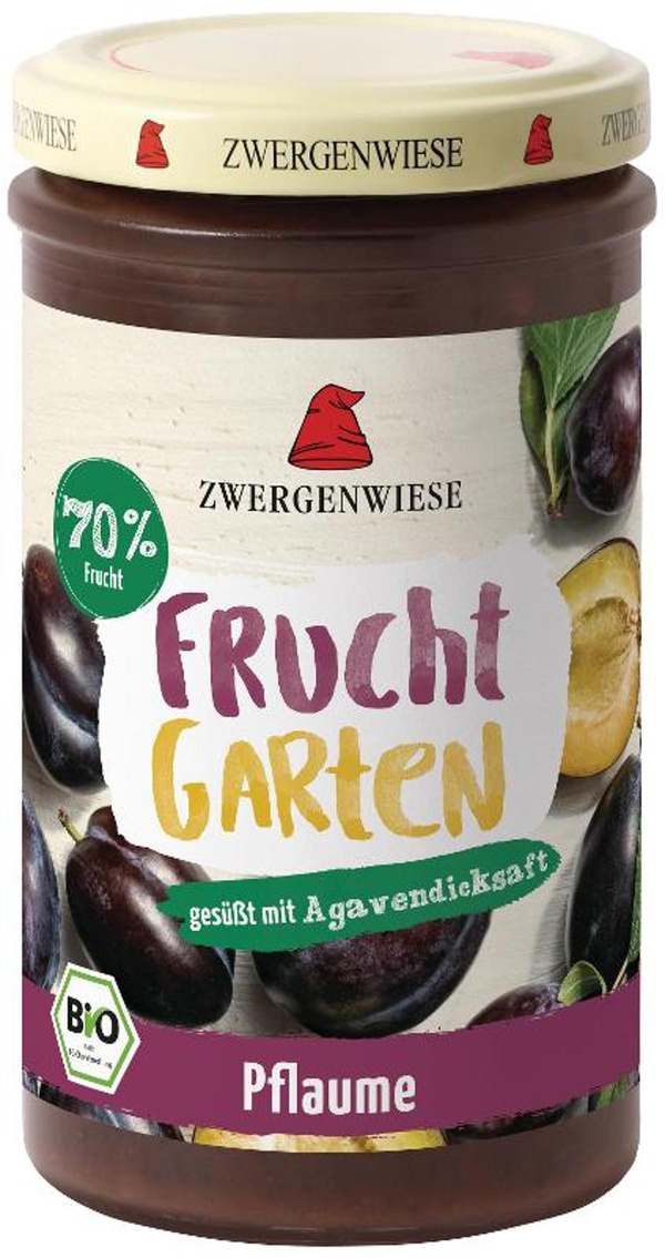 Produktfoto zu Pflaumenmus Fruchtgarten 225g