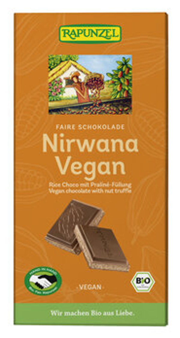Produktfoto zu Schokolade Nirwana vegan 100g