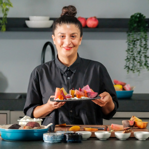 Kochbuchautorin Parvin Razavi 