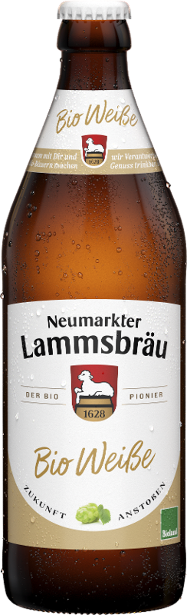 Produktfoto zu Kiste Lammsbräu Weiße 10*0,5l