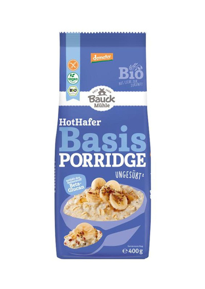 Produktfoto zu Frühstücksbrei Hot Hafer Basis natur 400g glutenfrei