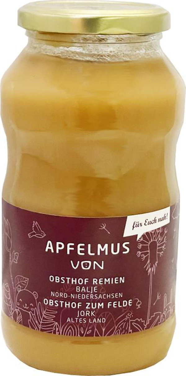 Produktfoto zu Apfelmus im Glas 710g