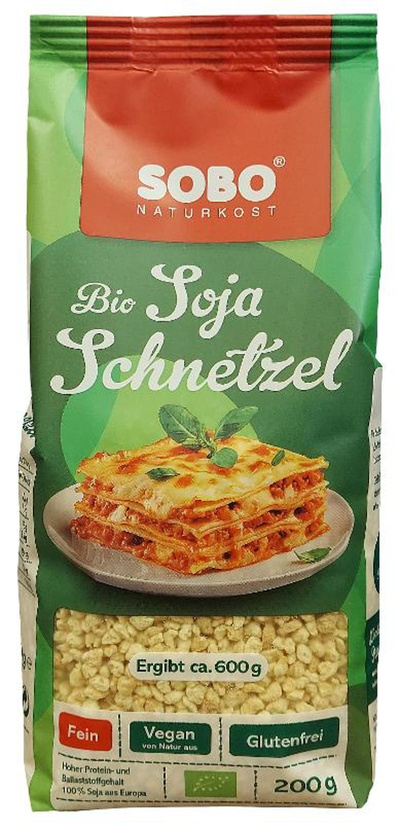 Produktfoto zu Sojaschnetzel fein 200g