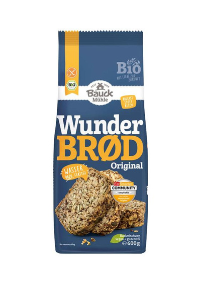 Produktfoto zu Backmischung Wunderbröd 600g