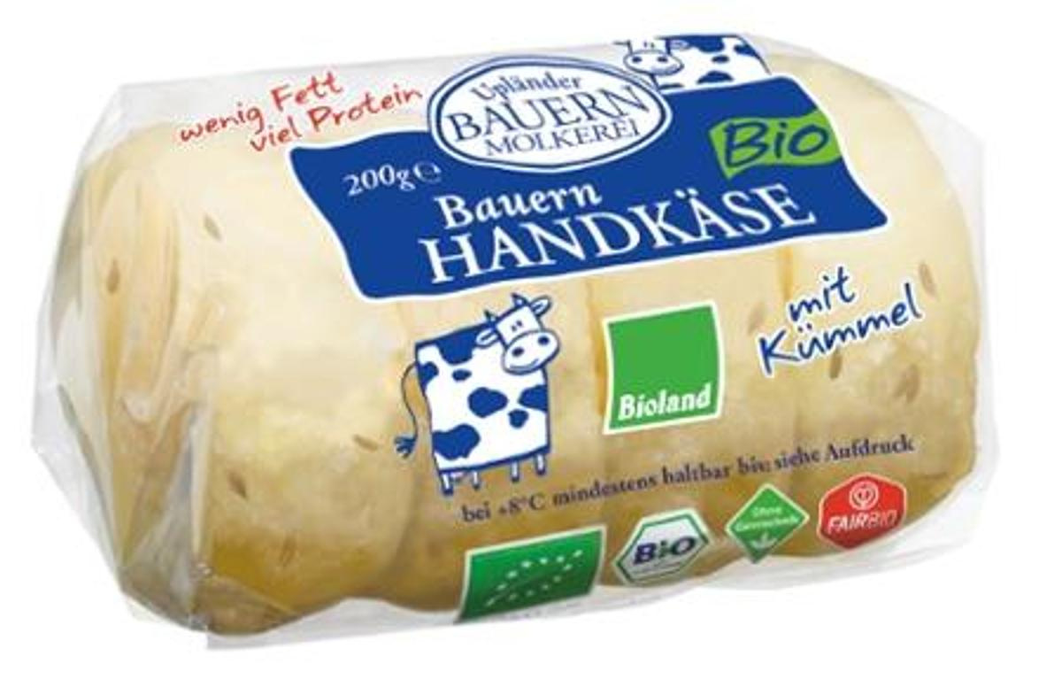 Bauernhandkäse mit Kümmel