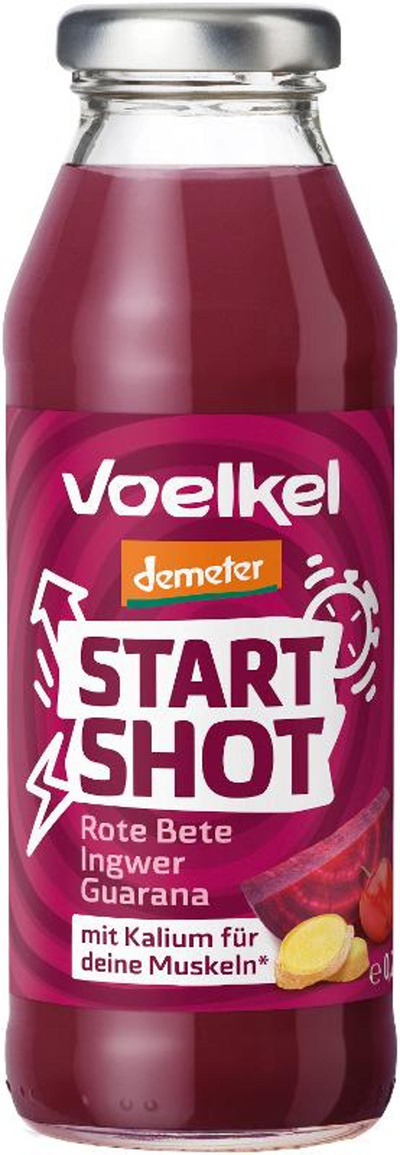 Produktfoto zu Start Shot Rote Bete Ingwer 0,28l