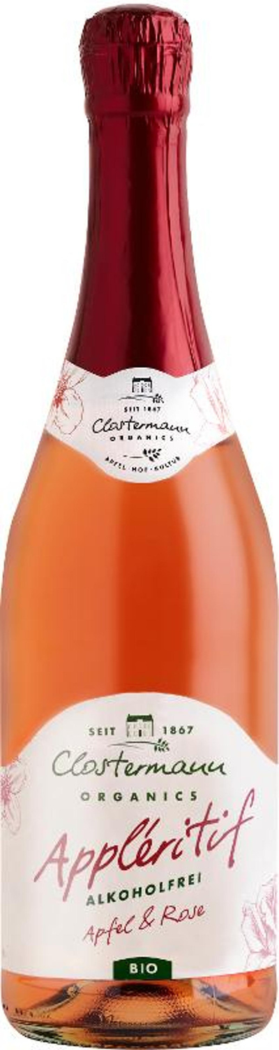 Produktfoto zu Appléritif Apfel- Rose 0,75l alkoholfrei