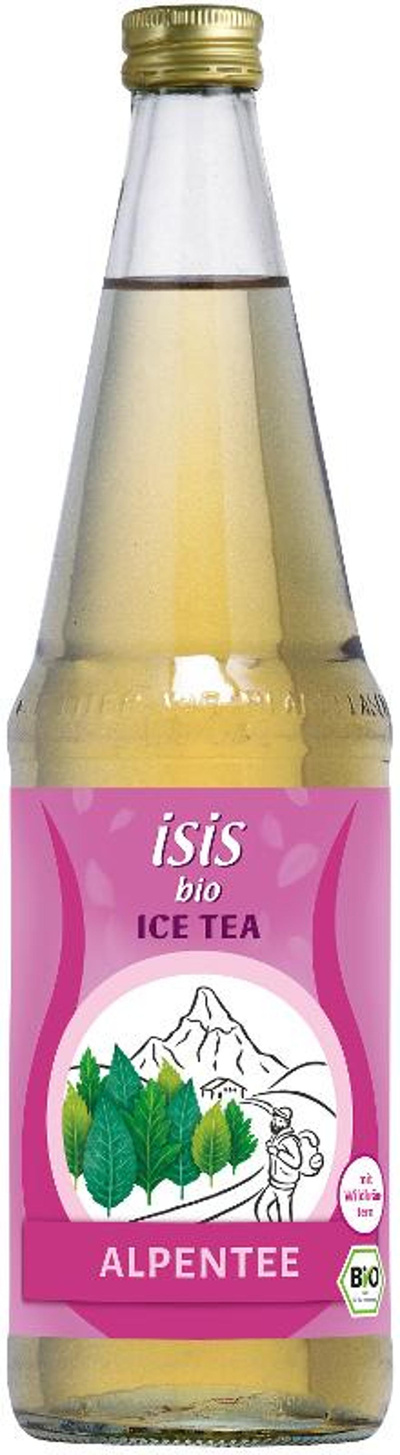 Produktfoto zu Eistee Isis Alpentee 0,7l