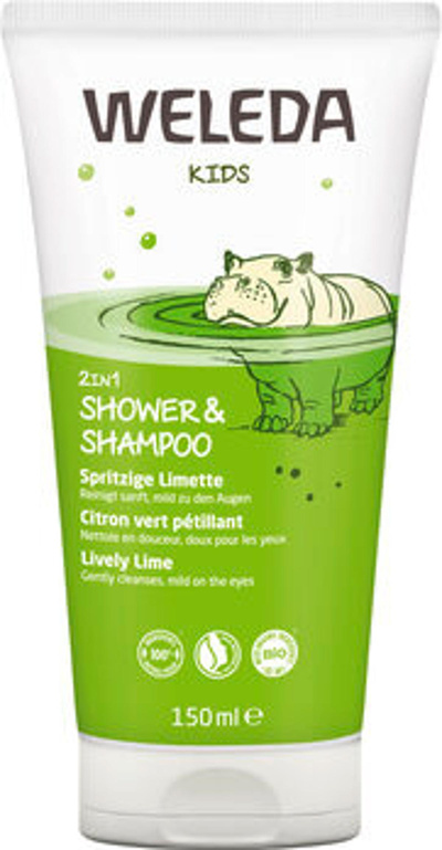 Produktfoto zu Kids Shower & Shampoo Limette 2in1 150ml