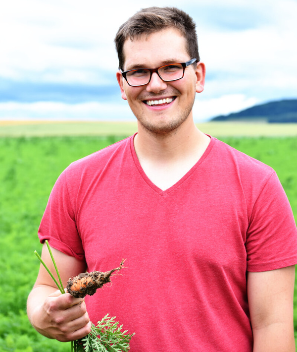 Johannes Müller vom Biolandhof Müller-Oelbke