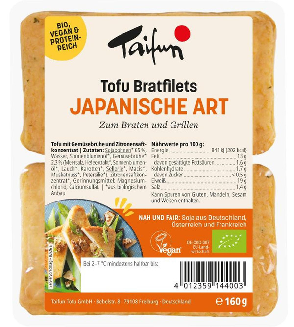 Produktfoto zu Japanische Bratfilets