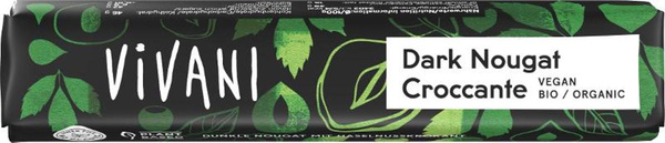 Produktfoto zu Schokoriegel Dark Nougat Croccante 35g