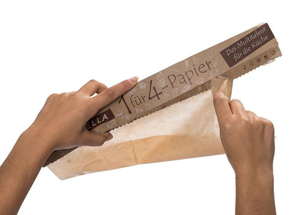 Produktfoto zu Compostella Papierrolle "1 für 4"
