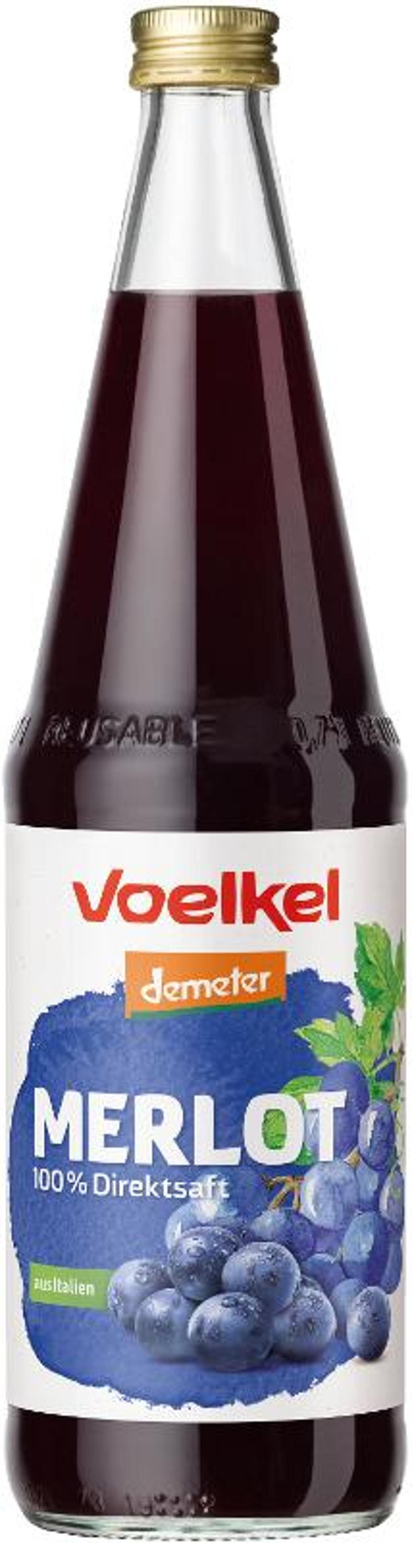 Produktfoto zu Traubensaft rot "Merlot" 0,7l
