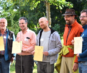 Jubilare Ökokiste Treffen Lotta Karotta