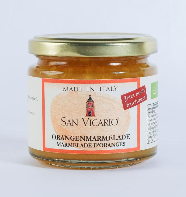 Produktfoto zu Orangenmarmelade 240g