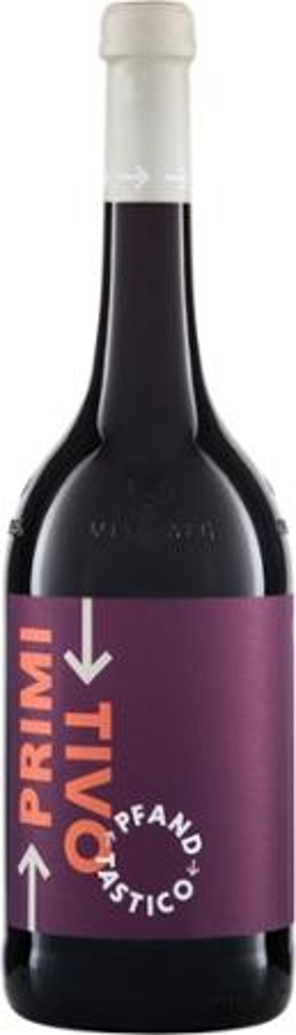 Produktfoto zu PFANDtastico Primitivo Puglia 0,75l