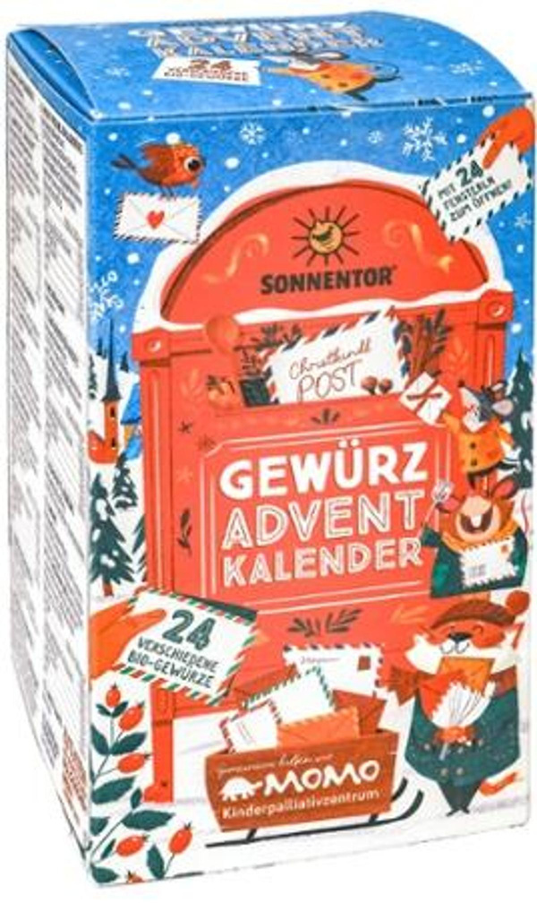 Produktfoto zu Gewürz-Adventskalender von Sonnentor