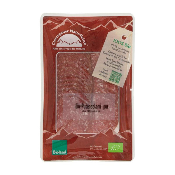 Produktfoto zu Puten-Salami geschnitten