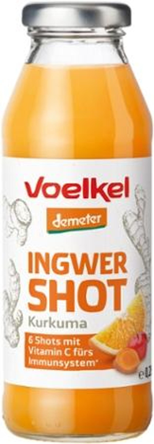 Produktfoto zu Ingwer & Kurkuma Shot 0,2l
