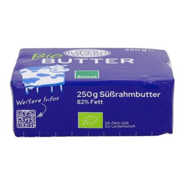 Produktfoto zu Süßrahmbutter