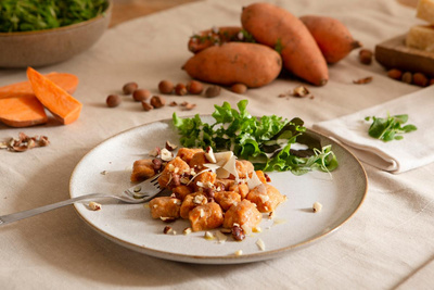 Produktfoto zu Rezept-Kiste Süsskartoffel Gnocchi