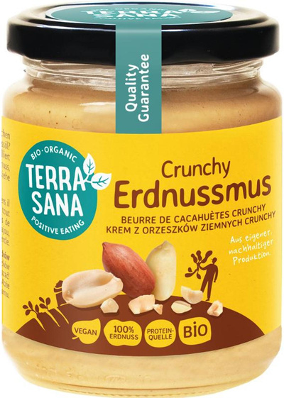 Produktfoto zu Erdnußmus Crunchy 250g