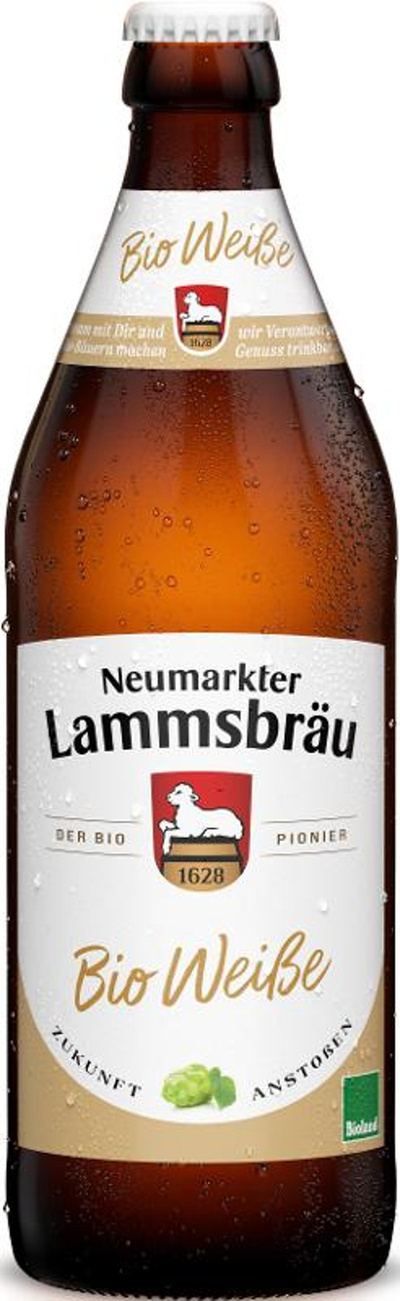 Produktfoto zu Kiste Lammsbräu Weiße 10*0,5l