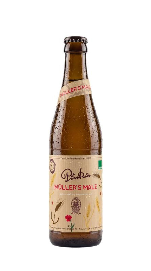 Produktfoto zu Malzbier Pinkus 0,33l