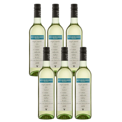 Produktfoto zu Kiste Weißburgunder Pfalz Ecovin 6*0,75l
