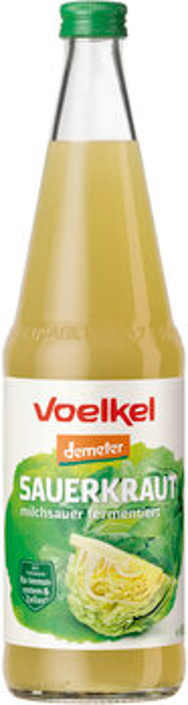 Produktfoto zu Sauerkrautsaft Demeter 0,7l