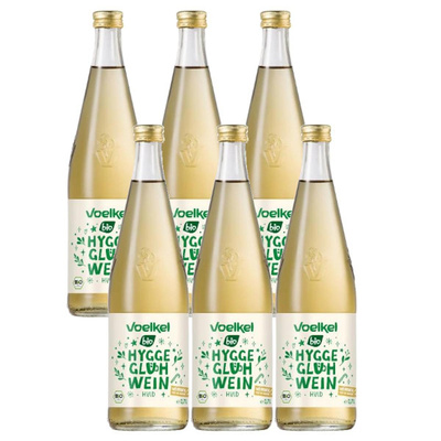 Produktfoto zu Hygge Glühwein weiß 6*0,7l Kiste