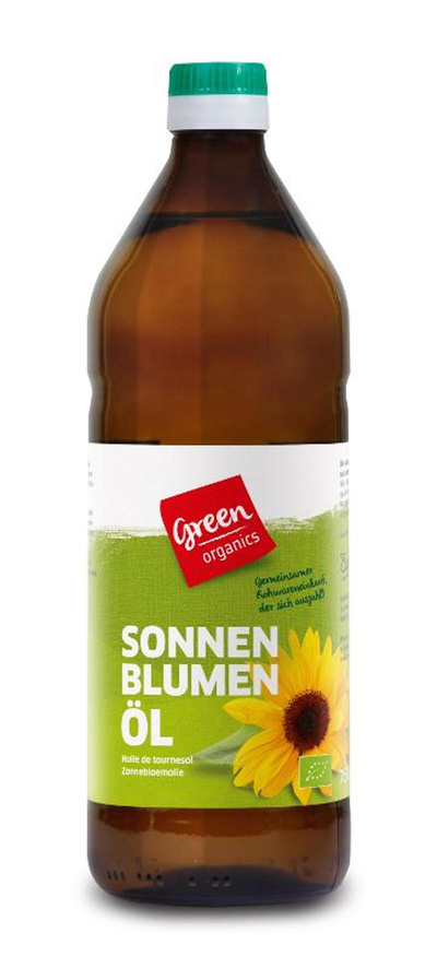 Produktfoto zu Sonnenblumenöl 0,75l von green