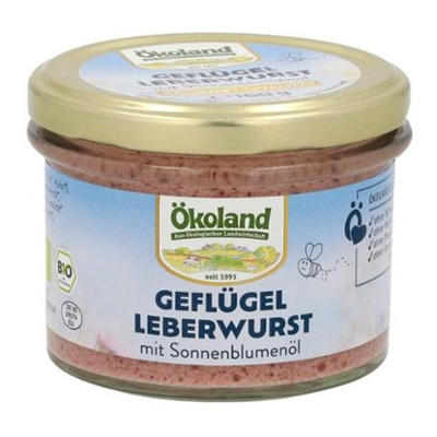 Produktfoto zu Geflügel-Leberwurst im Glas 160g