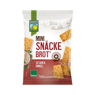 Produktfoto zu Mini-Snäckebrot Sesam&Dinkel 95g