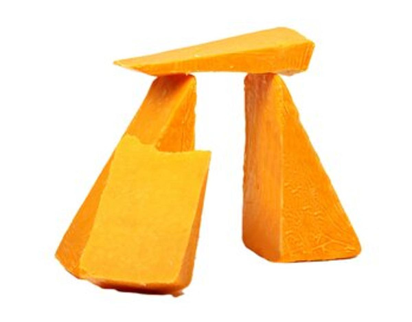 Produktfoto zu Red Leicester - roter Hartkäse aus den Midlands