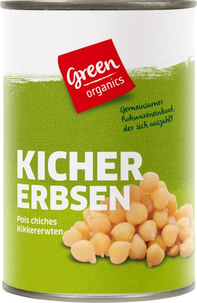 Produktfoto zu Kichererbsen 400g Dose von green