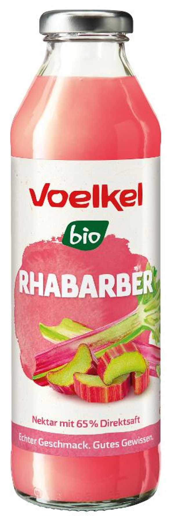 Produktfoto zu Kiste Rhabarber Nektar 8*0,5l