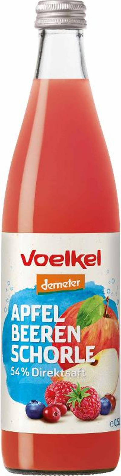 Produktfoto zu Apfel-Beeren Schorle 0,5l
