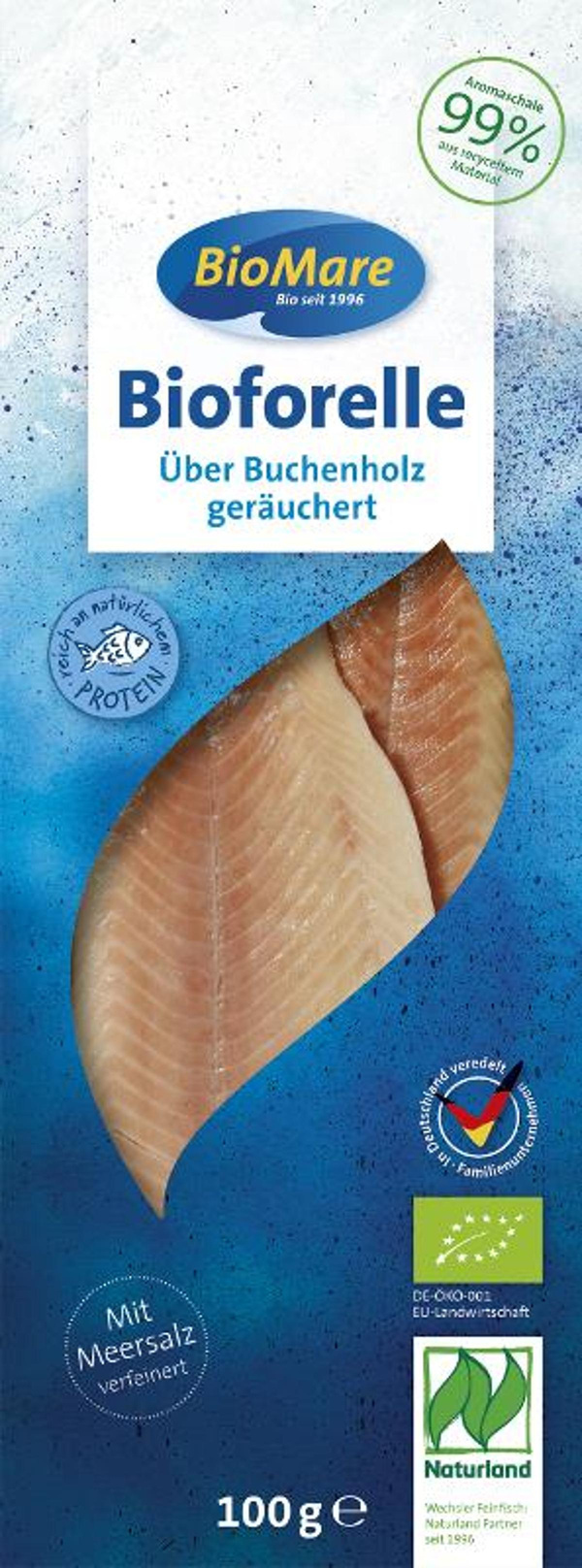 Produktfoto zu Forellen-Filet geräuchert 100g