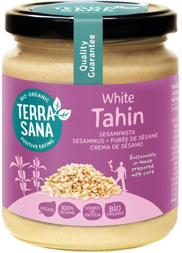 Produktfoto zu Tahin weißes Sesammus 250g