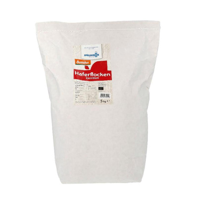 Produktfoto zu Haferflocken Kleinblatt 5kg-Sack