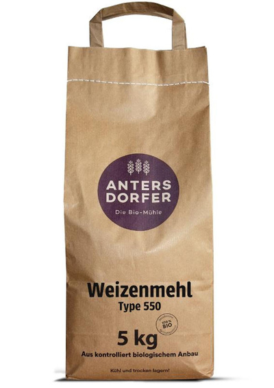 Produktfoto zu Großpackung Weizenmehl Typ 550 5kg