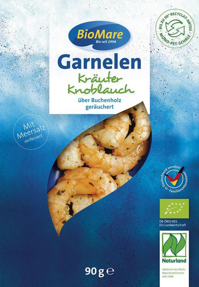 Produktfoto zu Garnelen in Kräuter-Knoblauch-Marinade 90g