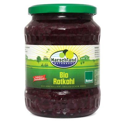 Produktfoto zu Rotkohl im Glas 720ml