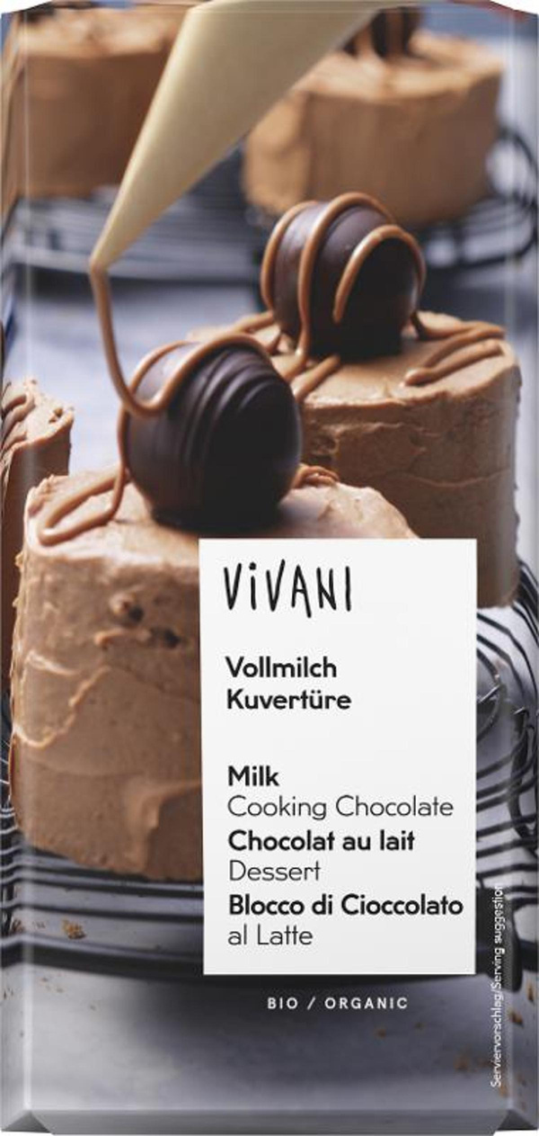 Produktfoto zu Kuvertüre Vollmilch 150g